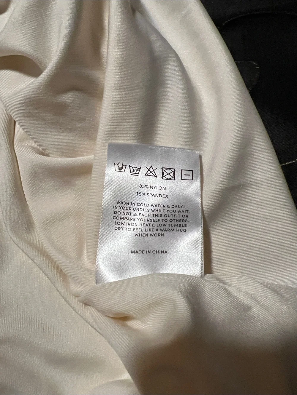 NWT Peppermayo Leighton Strapless Mini Dress Ivory Cream Drawstring Women’s XS/S - Picture 14 of 14